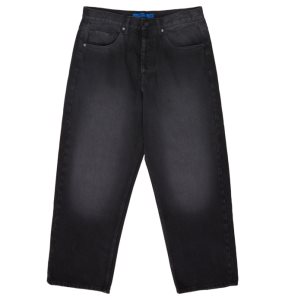 Pánské Kalhoty DC Worker Baggy Organic Baggy Fit Jeans Černé Blankyt Světle Modré | HLKMAV-634