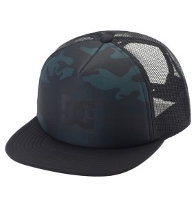 Pánské Klobouky DC Gas Station Trucker Černé Maskáčové | GFPLZA-163